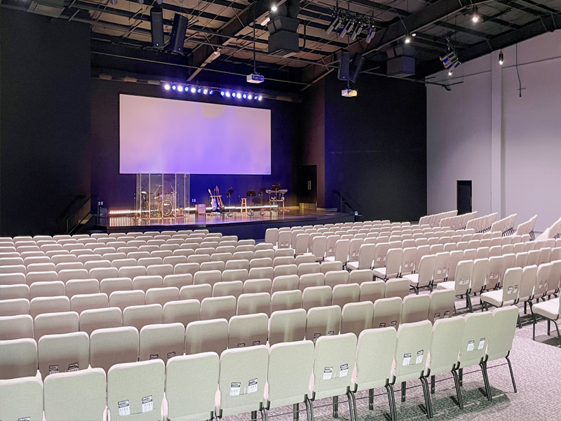 church Rodeo Grounds Metal Building, Construction Completed, Photo Gallery